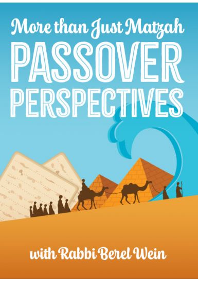 More Than Just Matzah - 3 Lectures