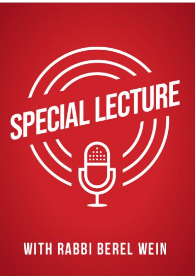 Chinuch Perspectives - Special Lecture