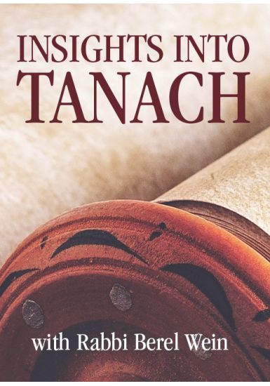 Insights into Tanach - 9 Lectures